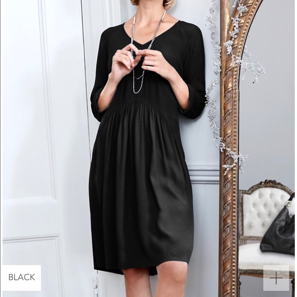 Garnet Hill Bohemian Detailed Pocket Dress. NWOT.